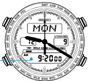 SEIKO H022 - ENGAGEMENT/DISENGAGEMENT OF HOURLY TIME SIGNAL AND TURNING ON/OFF OF SOUND FOR BUTTON OPERATION CONFIRMATION - 1