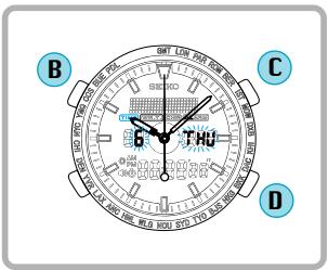 SEIKO H023 - TIME/CALENDAR SETTING - 7
