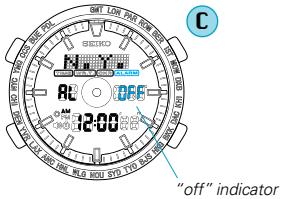 SEIKO H023 - ALARM ENGAGEMENT/DISENGAGEMENT - 4