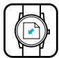 SEIKO 4J27 ANALOG QUARTZ - PRECAUTION REGARDING CASE BACK PROTECTIVE FILM - 1