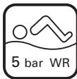 SEIKO 5R64 - Water resistance (3 bar) - 1