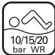 SEIKO 5R64 - Water resistance (5 bar)* - 1