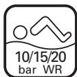 SEIKO 6R20 - Water resistance (5 bar)* - 1