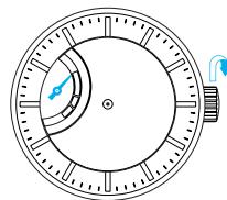 SEIKO 6R20 - - How to manually wind the mainspring by turning the crown - 2