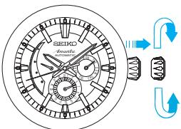 SEIKO 6R24 AUTOMATIC - HOW TO SET THE TIME, DAY AND DATE (FOR CAL. 6R21) - 1