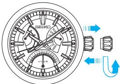 SEIKO 6R24 AUTOMATIC - ● Date adjustment at the beginning of the month - 1