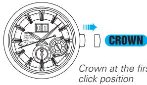 SEIKO 7D46 - CAUTION - 2