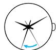 SEIKO 7D48 KINETIC - HOW TO WAKE UP THE WATCH FROM POWER SAVE MODE - 4
