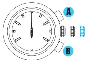 SEIKO 7T82 - 2) STOPWATCH HAND POSITION ADJUSTMENT - 3