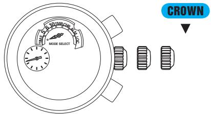 SEIKO 7T84 - (mode indicator, center hand, hands of the small watch) - 1