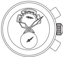 SEIKO 7T84 - Press to set the local time. - 1