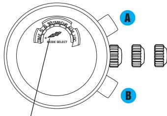 SEIKO 7T84 - (mode indicator, center hand, hands of the small watch) - 4
