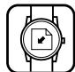 SEIKO ANALOG QUARTZ MECHA BASIC - PRECAUTION REGARDING CASE BACK PROTECTIVE FILM - 1
