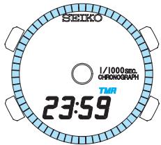 SEIKO H024 DUO DISPLAY - TIMER SETTING - 1
