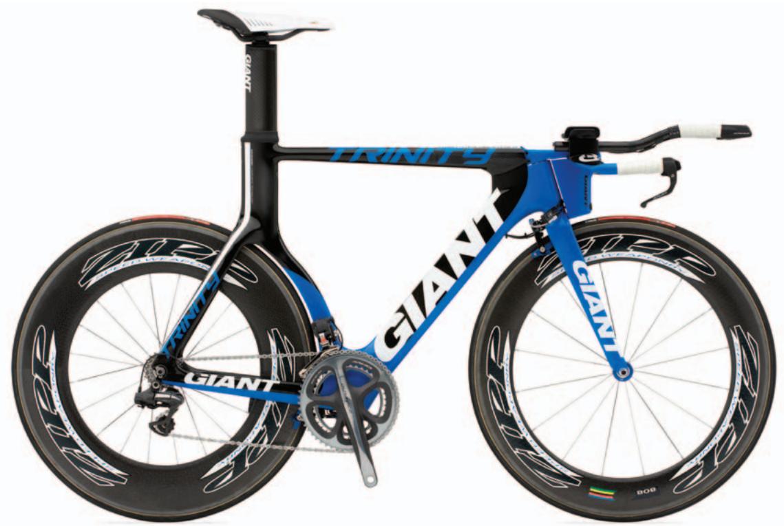 GIANT TRINITY ADVANCED SL 0 - DREAMT UP BY EGGHEAD AERODYNAMICS EXPERTS. BUILT BY OBSESSED ENGINEERS COVETED BY THE FASTEST PROS ON EARTH. - 1