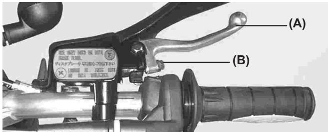 GAS GAS EC - Jeu du levier de frein avant - 1