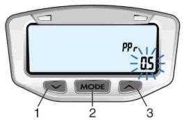 GAS GAS EC - Régler l'heure - 1