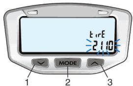 GAS GAS EC - Réglages des paramètres de l'indicateur multifonction - 3
