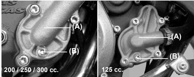 GAS GAS EC - Remplacement du liquide de refroidissement - 1
