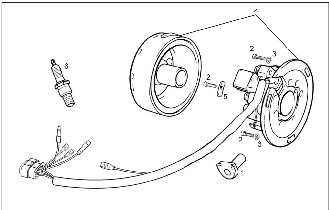 GAS GAS EC 200 - Interior pinion -3- - 2