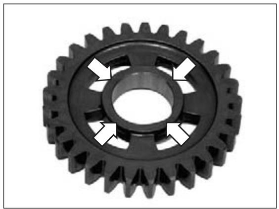 GAS GAS EC 200 - Assembling the crankshaft - 3