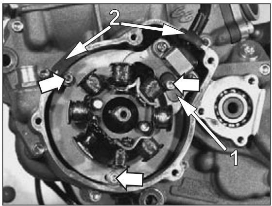 GAS GAS EC 200 - Assembling the water pump - 3