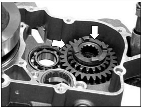 GAS GAS EC 200 - Assembling the crankshaft - 2