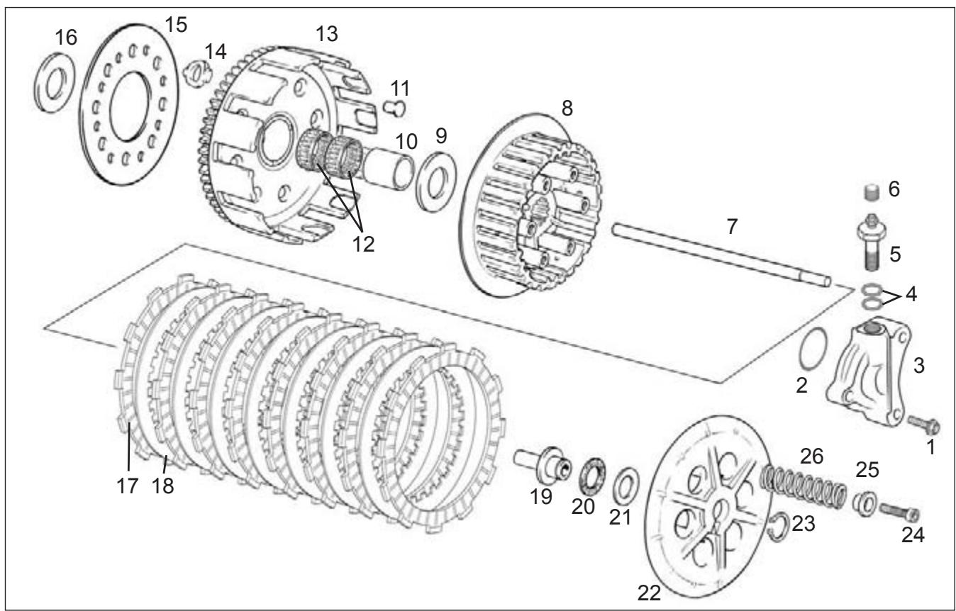 GAS GAS EC 200 - SERVICE AND REPAIR OF THE ENGINE COMPONENTS - 2