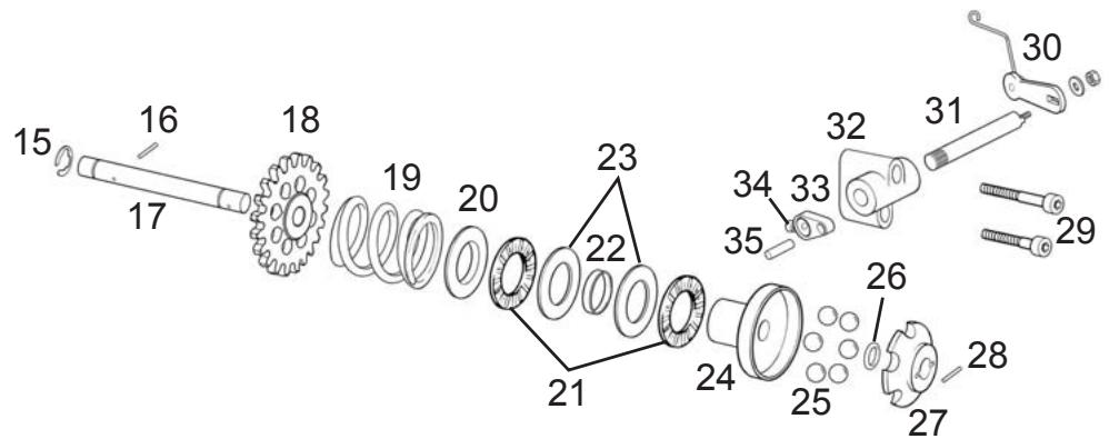 GAS GAS EC 200 - Operation of the exhaust valve - 2