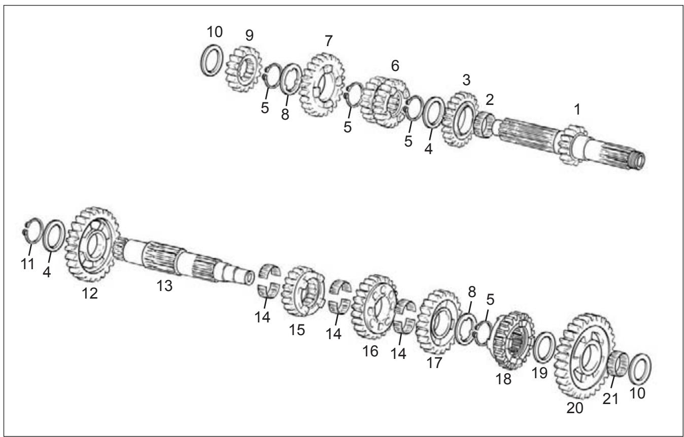 GAS GAS EC 200 - SERVICE AND REPAIR OF THE ENGINE COMPONENTS - 2