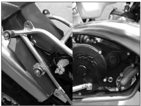 GAS GAS EC 200 - 02-02 FITTING THE ENGINE ON THE CHASSIS - 9