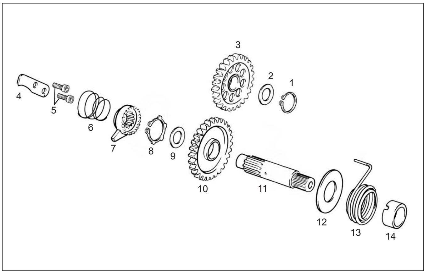 GAS GAS EC 200 - SERVICE AND REPAIR OF THE ENGINE COMPONENTS - 7