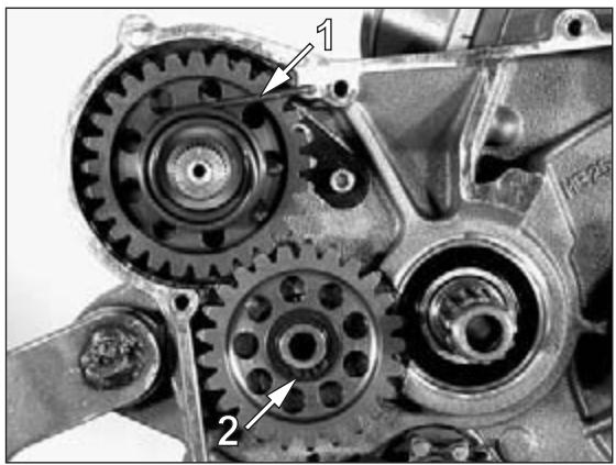 GAS GAS EC 200 - Dismount the centrifugal operating system of the exhaust valve - 1