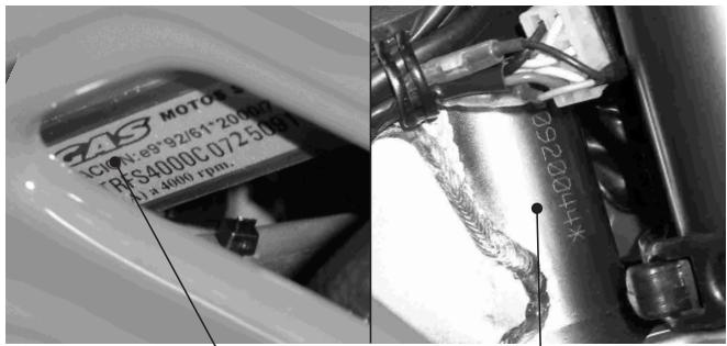 GAS GAS EC FSE 450 - SERIAL NUMBER - 1