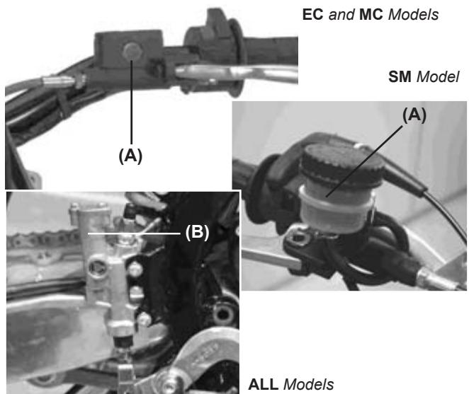 GAS GAS ENDUCROSS EC - Brake fluid level inspection - 1