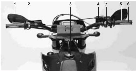 GAS GAS ENDUCROSS EC - LOCATION OF COMPONENTS - 1