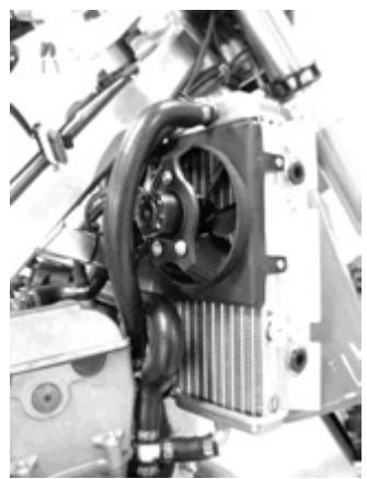 GAS GAS FSE 400 - Un-installing the engine in the chassis - 10