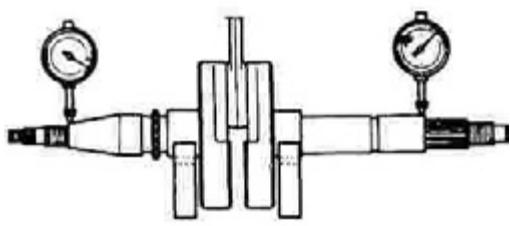GAS GAS FSE 400 - Connecting rod deflection and connecting rod side space - 7