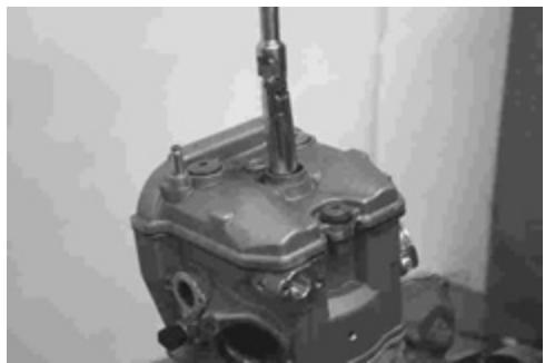 GAS GAS FSE 400 - Dismounting the engine - 10