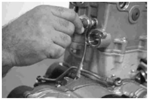 GAS GAS FSE 400 - Dismounting the engine - 21