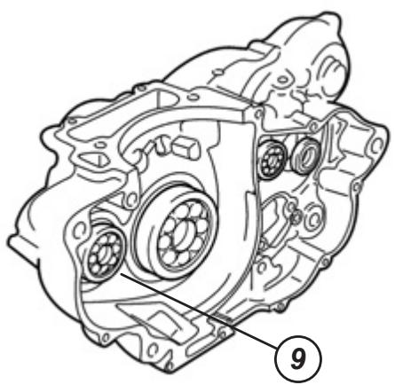 GAS GAS FSE 400 - Desmodrome gearbox left bearing - 1