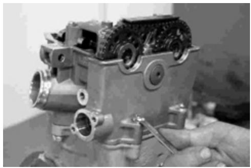 GAS GAS FSE 400 - Dismounting the engine - 22