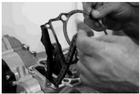 GAS GAS FSE 400 - Dismounting the engine - 40