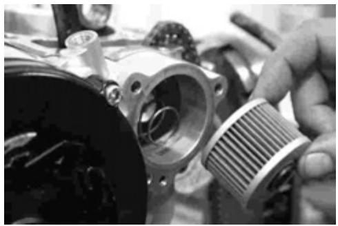 GAS GAS FSE 400 - Dismounting the engine - 52