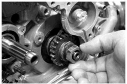 GAS GAS FSE 400 - Dismounting the engine - 67