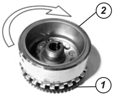 GAS GAS FSE 400 - STARTER CLUTCH - 2