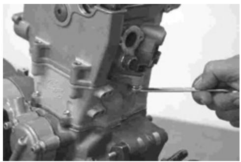 GAS GAS FSE 400 - Dismounting the engine - 24