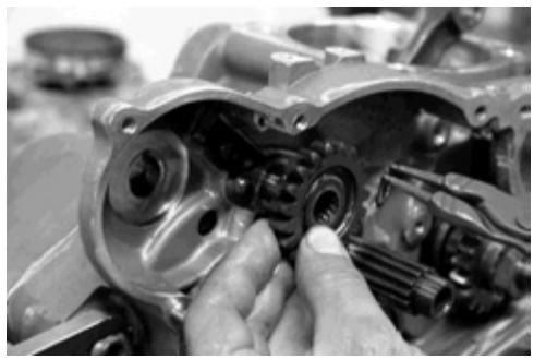 GAS GAS FSE 400 - Dismounting the engine - 61