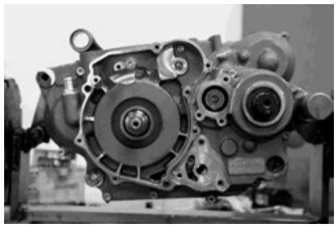 GAS GAS FSE 400 - Dismounting the engine - 71