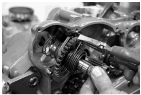 GAS GAS FSE 400 - Dismounting the engine - 59